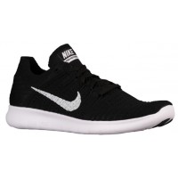 Nike Free RN Flyknit Hommes baskets noir/blanc QBO994