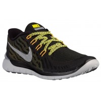 Nike Free 5.0 2015 Hommes baskets noir/argenté XGY161