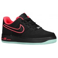 Nike Air Force 1 Low Hommes baskets noir/rose LJW447
