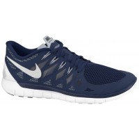 Nike Free 5.0 Hommes baskets bleu marin/blanc DYX772