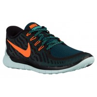 Nike Free 5.0 2015 Hommes sneakers noir/Orange FON573