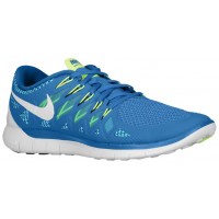 Nike Free 5.0 Hommes sneakers bleu/blanc MTR088