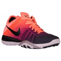 Nike Free TR 6 Femmes baskets Orange/noir TUK216