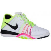 Nike Free TR 6 Femmes baskets blanc/vert clair KHW900