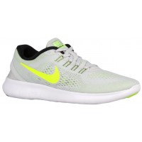 Nike Free RN Femmes chaussures gris/vert clair KHF133