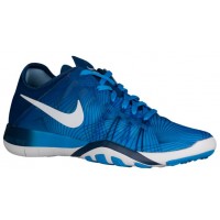 Nike Free TR 6 Femmes chaussures bleu/blanc AFT221