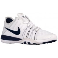 Nike Free TR 6 Femmes baskets blanc/bleu marin BML158