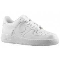 Nike Air Force 1 Low Hommes sneakers Tout blanc/blanc OLP485