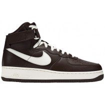 Nike Air Force 1 High Retro Hommes baskets marron/blanc NID769
