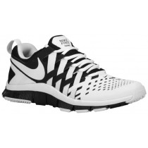 Nike Free Trainer 5.0 Weave Hommes chaussures de course blanc/noir HNV827