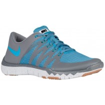 Nike Free Trainer 5.0 V6 Hommes chaussures de sport gris/bleu clair ROS125