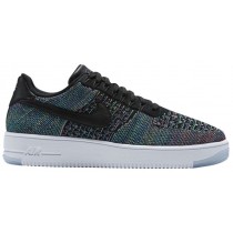 Nike Air Force 1 Ultra Flyknit Low Hommes baskets noir/multicolore PJE501