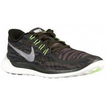 Nike Free 5.0 2015 Print Hommes sneakers vert foncé/blanc YAF384