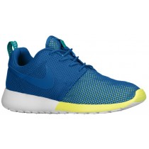 Nike Roshe One Hommes chaussures bleu/vert clair LRK077