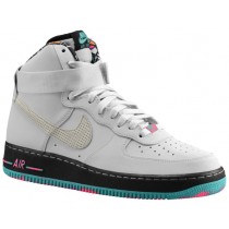 Nike Air Force 1 High Hommes chaussures de sport blanc/gris AAL924