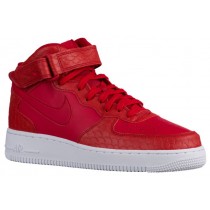 Nike Air Force 1 Mid LV8 Hommes chaussures rouge/blanc HJX202
