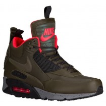 Nike Air Max 90 Sneakerboot Hommes chaussures olive verte/noir EIN359