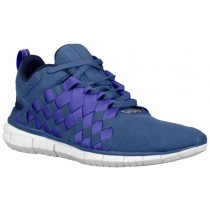 Nike Free OG '14 Woven Hommes chaussures de course bleu/bleu marin RWO172