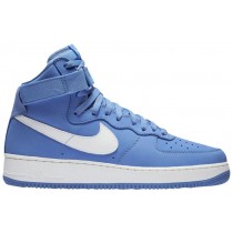 Nike Air Force 1 High Retro Hommes baskets bleu clair/blanc RTP734