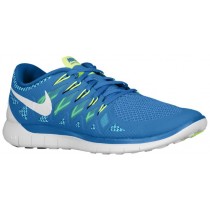 Nike Free 5.0 Hommes sneakers bleu/blanc MTR088