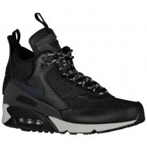 Nike Air Max 90 Sneakerboot Hommes chaussures de sport Tout noir/noir OAM305