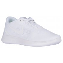 Nike Free RN Hommes chaussures de sport Tout blanc/blanc FAZ367