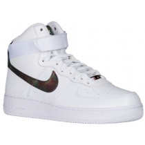 Nike Air Force 1 High LV8 Hommes baskets blanc/or XMH883