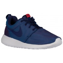 Nike Roshe One Premium Hommes chaussures bordeaux/bleu marin JDK077