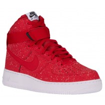 Nike Air Force 1 High Hommes chaussures rouge/blanc PTH824