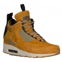 Nike Air Max 90 Sneakerboot Hommes chaussures de course or/marron OBD879