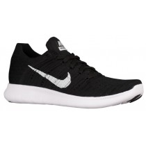 Nike Free RN Flyknit Femmes baskets noir/blanc NSP475