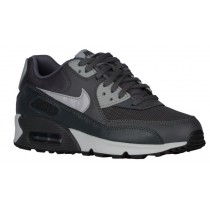 Nike Air Max 90 Femmes chaussures de course gris/argenté JLV520