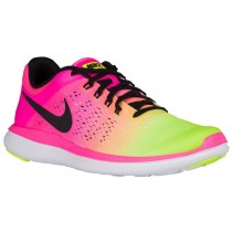 Nike Flex 2016 RN Femmes chaussures rose/vert clair EJR424