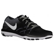 Nike Free TR Focus Flyknit Femmes chaussures noir/blanc EJP393