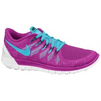 Nike Free 5.0 2014 Femmes chaussures violet/bleu clair EGU768