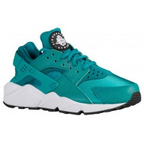 Nike Air Huarache Femmes chaussures de course vert clair/noir RWT124