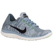 Nike Free 4.0 Flyknit Femmes chaussures de sport gris/noir CDL146