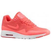 Nike Air Max 1 Ultra Moire Femmes chaussures de sport rose/blanc ZCQ718