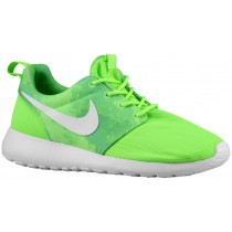 Nike Roshe One Print Femmes sneakers vert clair/blanc HUS518