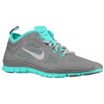 Nike Free 5.0 TR Fit 4 Femmes chaussures de course gris/vert clair ABZ022