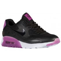 Nike Air Max 90 Ultra Femmes chaussures de sport noir/violet QZU905