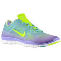 Nike Free 5.0 TR Fit 4 Femmes chaussures violet/vert clair ZLH121