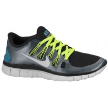 Nike Free 5.0+ Femmes baskets noir/argenté BJK990