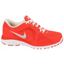 Nike Dual Fusion Run Breathe Femmes sneakers Orange/blanc SHK091