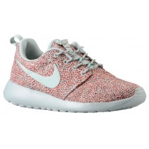 Nike Roshe One Print Femmes baskets Orange/gris HGC893