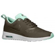 Nike Air Max Thea Femmes chaussures de course olive verte/vert clair WXL919