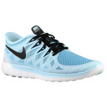 Nike Free 5.0 2014 Femmes sneakers bleu clair/noir DPZ411