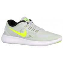 Nike Free RN Femmes chaussures gris/vert clair KHF133