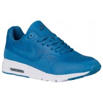 Nike Air Max 1 Ultra Moire Femmes chaussures de course bleu/blanc GYM246