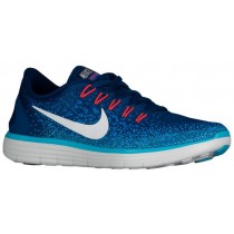 Nike Free RN Distance Femmes sneakers bleu marin/bleu clair VXE984